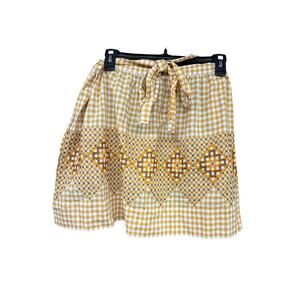 Vintage 50s Apron Housewife Maid Baking Prairie Woman Little House American Girl